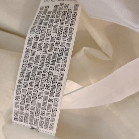 White Blazer, One Button, Tailored, Business Casual, Forever 21, Sz 10, NWT - Picture 12 of 12